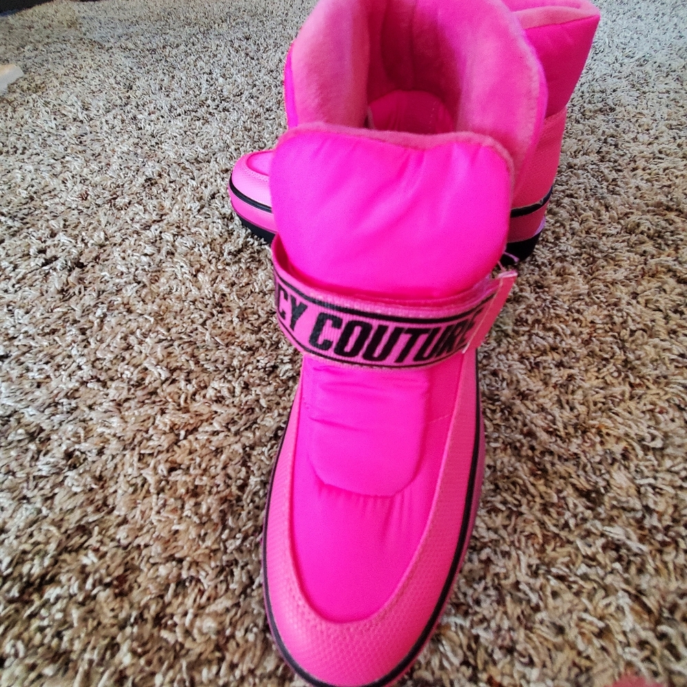 NWT hot pink boots